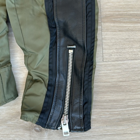 Diesel Men's J-Reed-Mix Jacket green and black - Picture 9 of 14